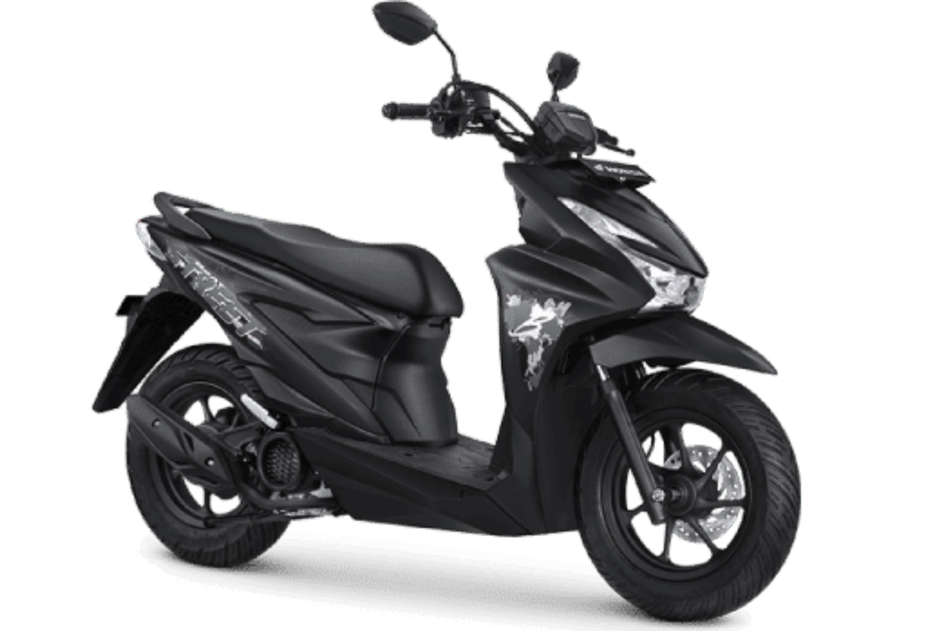 BeAT Street tampak samping