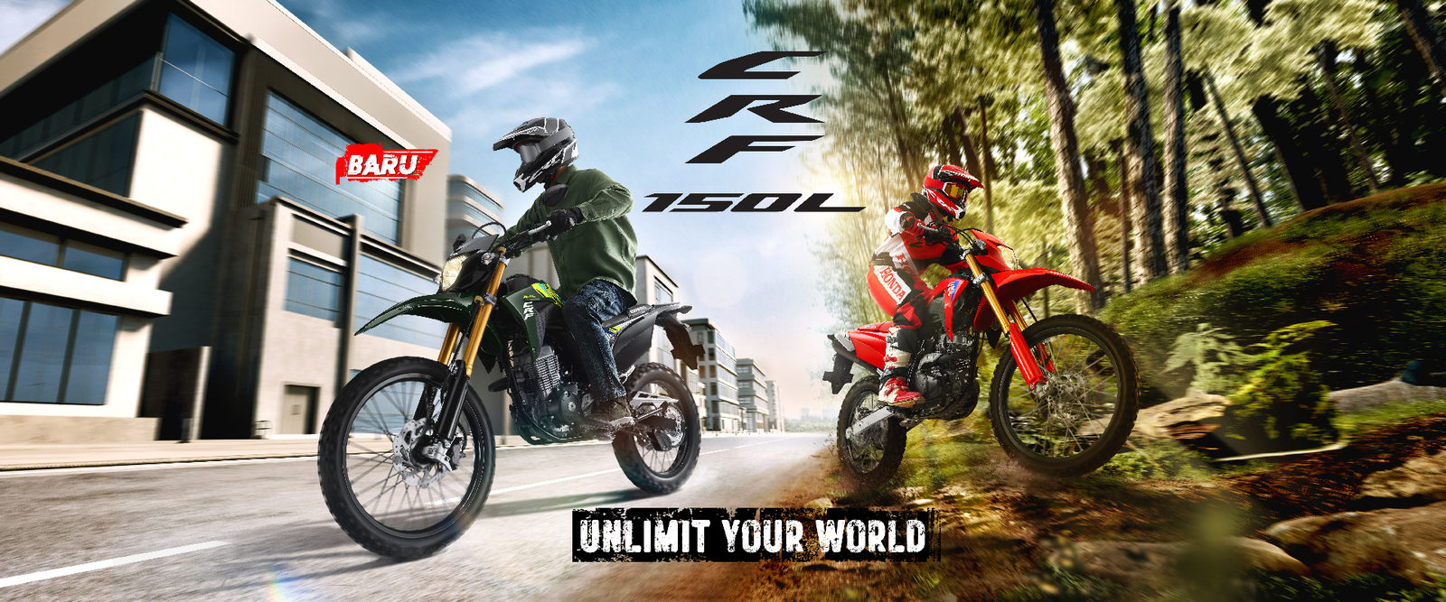 Honda CRF150L — Unlimit Your World